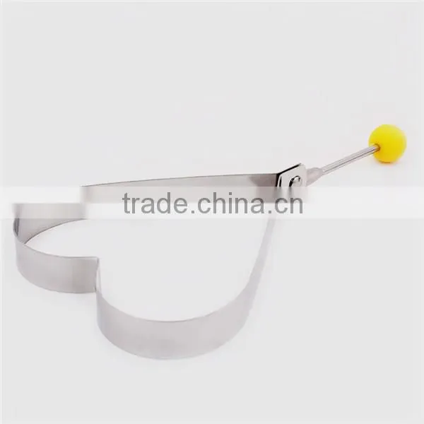 Fancy shapes silicone fried egg molds