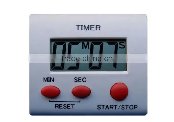 Digital Kitchen Countdown Timer for setting time,outdoor temperature,humidity with LCD display