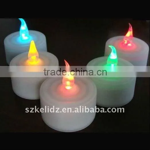 3*AG13 batteries powered led decoration candle