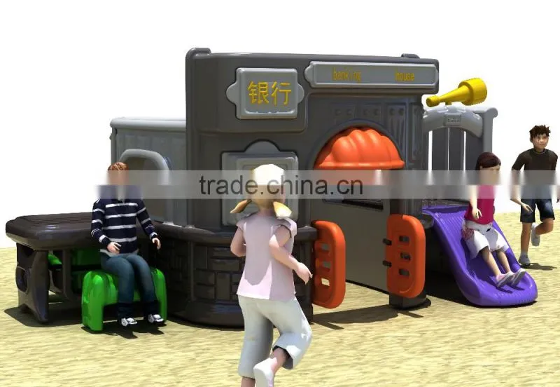 Kaiqi Hot selling outdoor playground amusement game play house KQ60166G