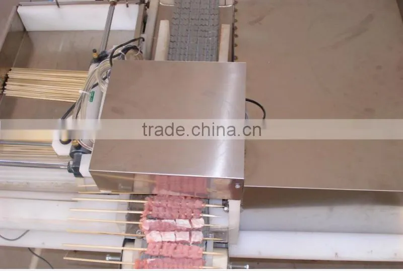 all kinds of seafood meat vegetable wear string production machine