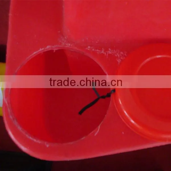 Sand filled or water traffic barriers plastic safety barriers