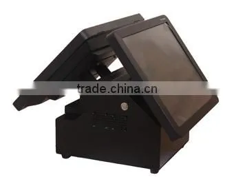 15inch Dual Touch screen POS,Pos terminal,POS system hot sell