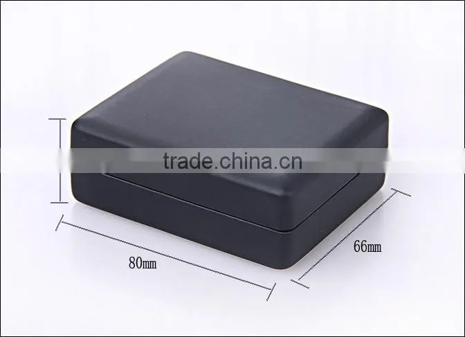 Custom imitation leather cufflink two pair of cufflink box
