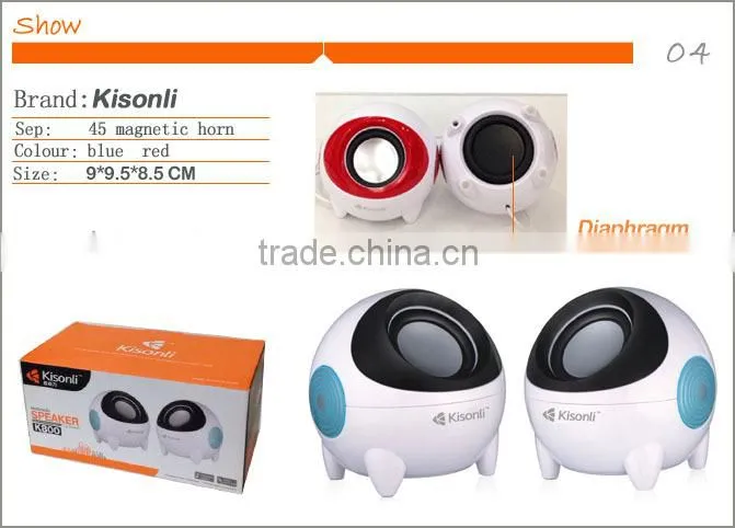 Hot new products for 2015 2.0 laptop speaker/dj speaker box