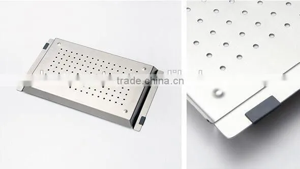 HOUSESTAR HOT SELLING handmade kitchen sink stainless steel rice colander