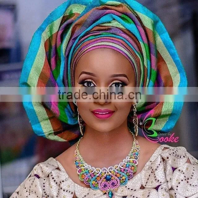 2016 big flower bridal wedding jewelry set/ african statement rhinestone jewelry set