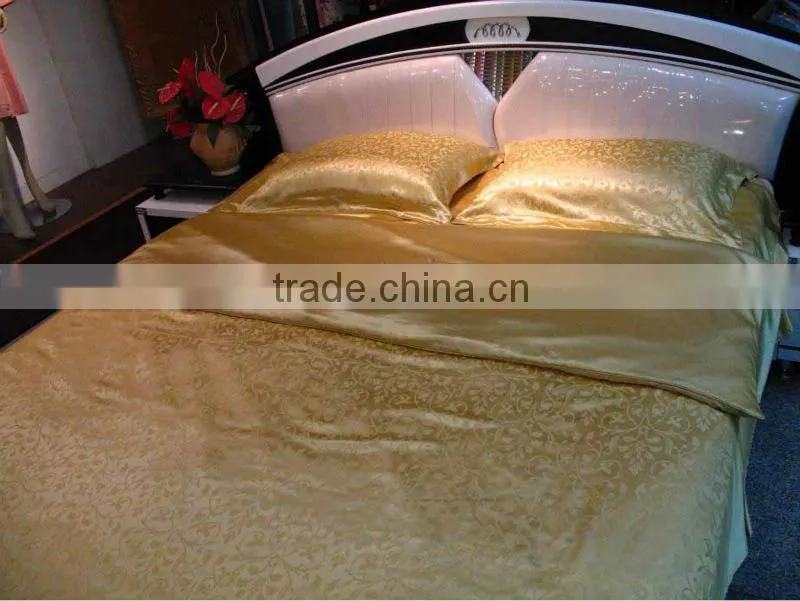 Soft & Luxury 100% Pure Silk Jacquard Quilt 4 Seasons