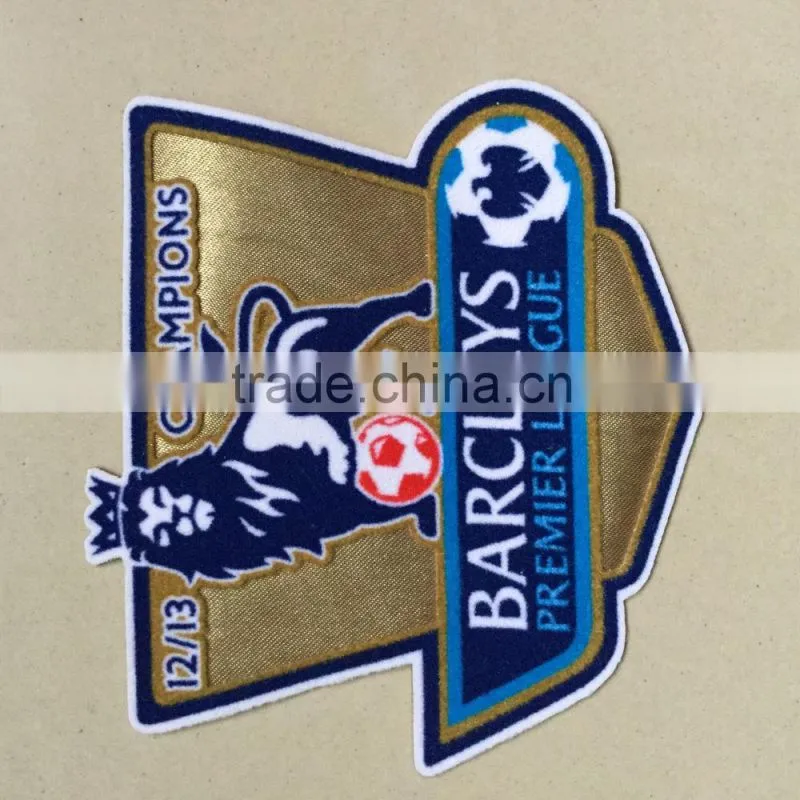 factory direct soccer football jersey name patches football team patches sports team patches