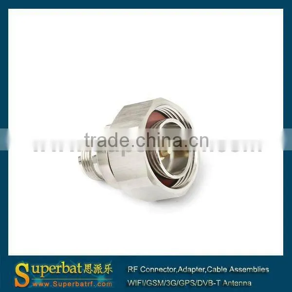N-7/16 DIN adapter N Jack to 7/16 DIN Plug straight rf coupler