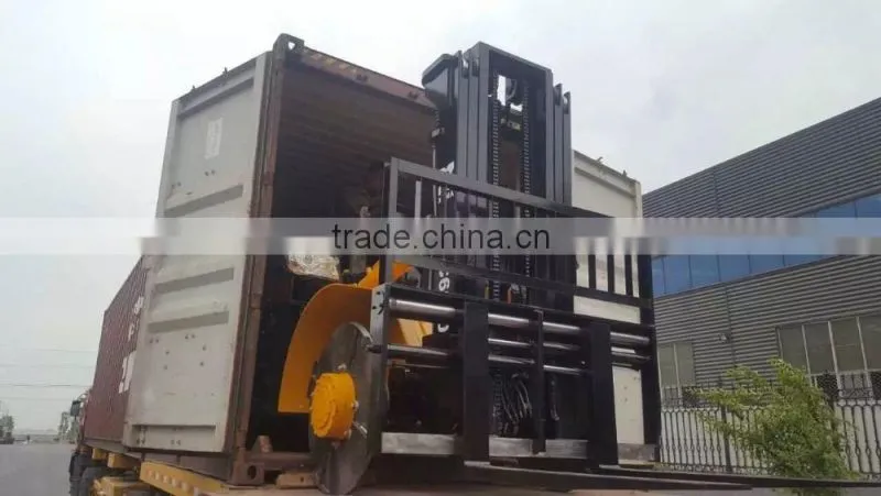 All rough terrain forklift with 6 tons rated loader terrain forklift