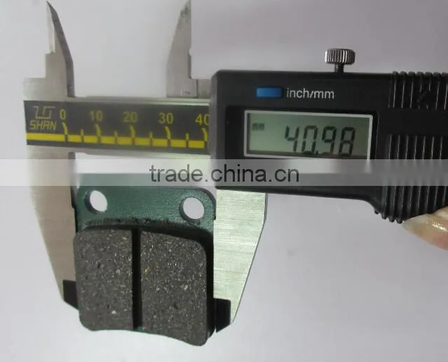 Green Semi-Metallic Motorcycle brake pad GY6