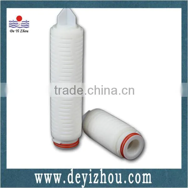 Suzhou factory PTFE pleated filter cartridge