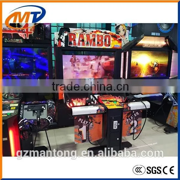 2016 Coin operated game machine shooting simulator,arcade amusement game machine,video electronic game machines for sale