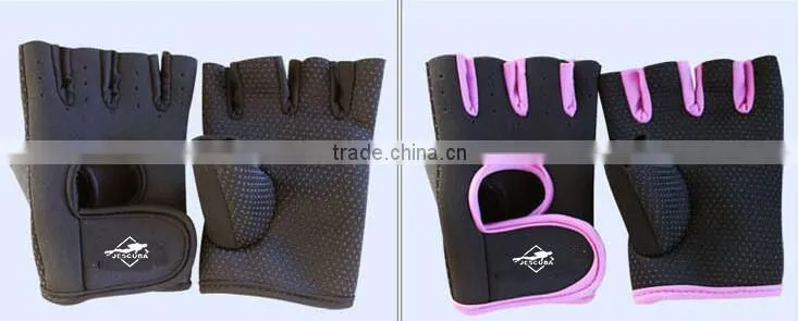Diving work cut resistant protective gloves;Half of fingers bike gloves
