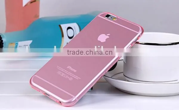 Mix color custom logo soft tpu case for iphone 6 plus 5.5 inch