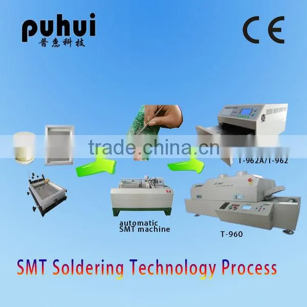 Manufacturer Tai'an Puhui T-960 BGA Infrared reflow oven soldering machine smd/MCPCB welding equipment,LED soldering machine