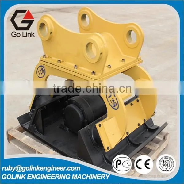 superior quality low price hydraulic excavator plate compactor