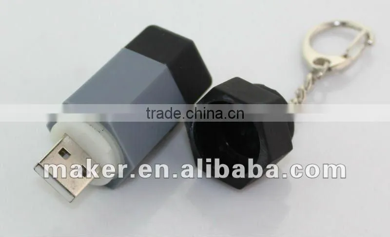 0.5W Keychain USB Charge Flashlight