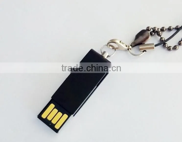 Metal spinning flash drive, Rotating clip u disk
