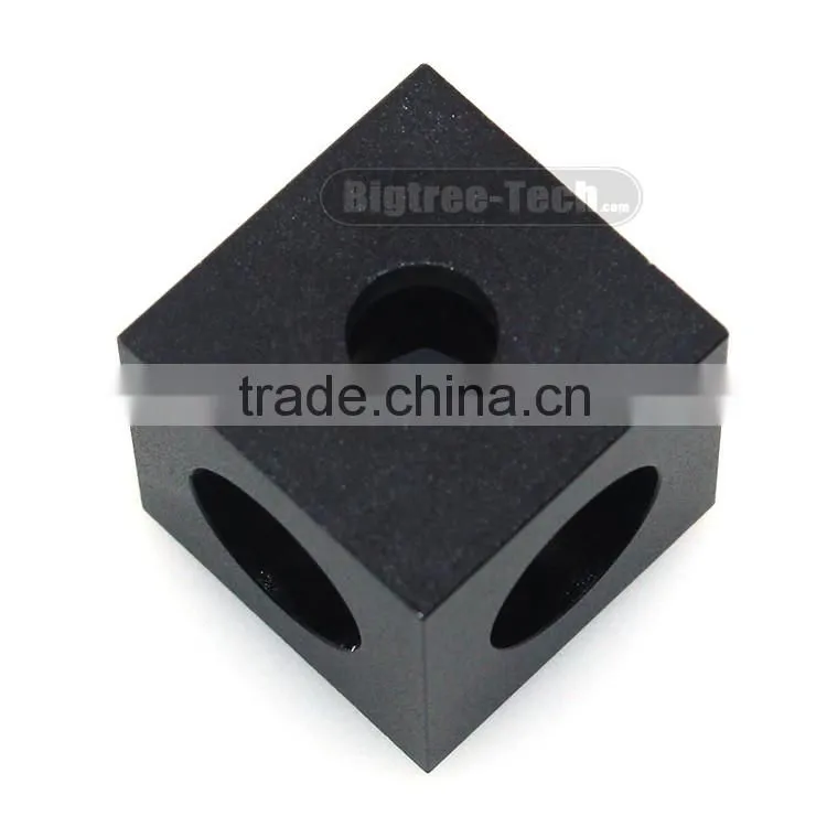 For V-slot 3d printer CNC parts Cube Corner Connector For Openbuilds C-beam Aluminum Profile Extrusion 3D0277