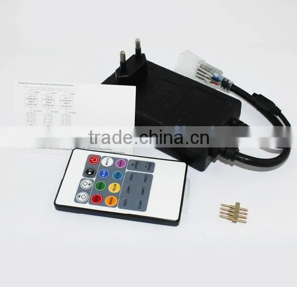220V controller rgb strip for 220V / 110V LED 5050 RGB strip light