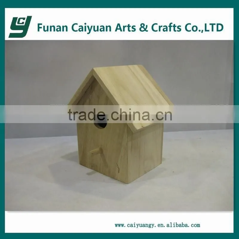 Factory directly sale wooden bird nest