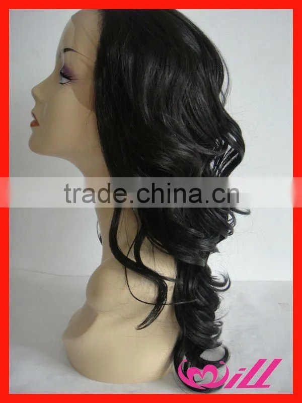 Silk Top Full Lace Wigs Synthetic Hair Wig Full Lace Wigs wholesale synthetic fiber wig 22" curly