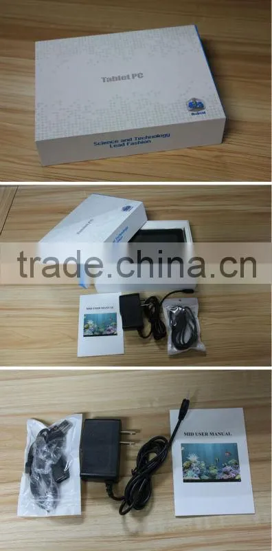 High Quality 7 Inch Android 4.1 Tablet PC VGA Output