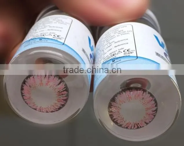 wholesale 15.00mm yearly natural looking korean contact lenses
