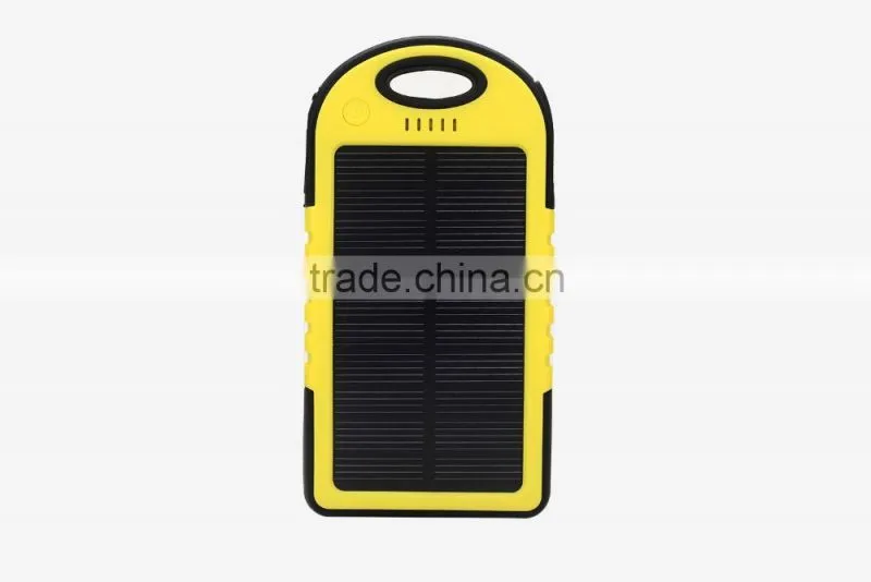 Hot Sell portable Solar power bank Charger for smart phone