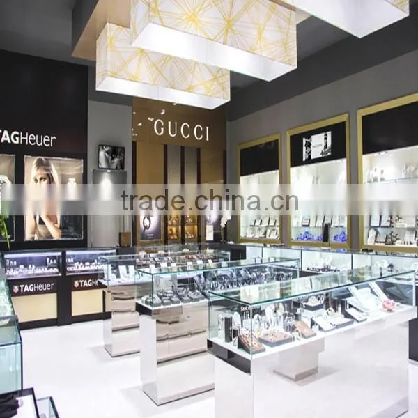 luxury jewelry store display stand cases