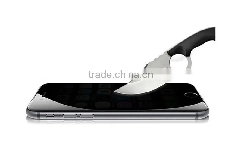 China supplier Ultra thin 0.33mm tempered glass privacy screen protector for samsung s7 edge