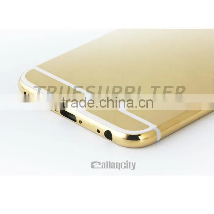 For apple watch housing 24k gold plated mirror finished housing smart watch for apple for apple smart watch