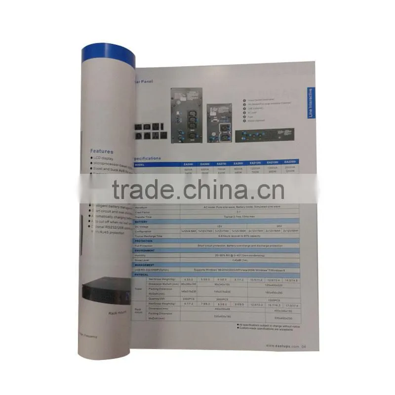 Electronic Products Catalog Printing Factory in China
