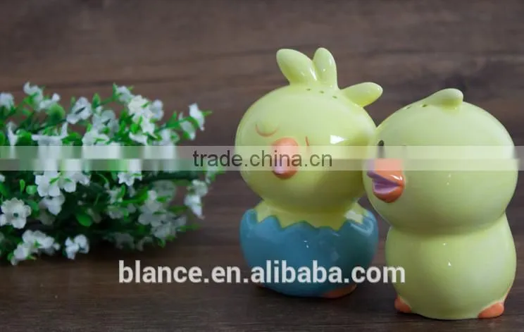 ceramic mushroom salt and pepper shaker personalized design