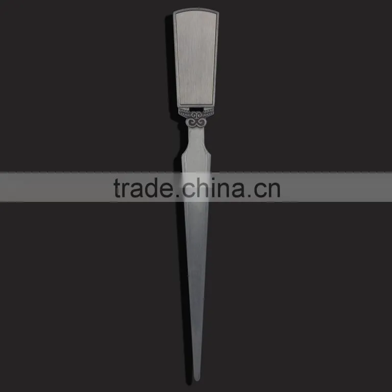Anti-pewter envelope opener,souvenir letter opener used for promotional gift
