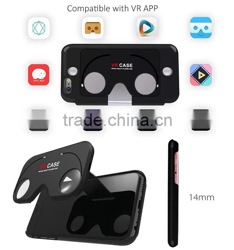 Mobile Phone Case VR Case 3D VR Glasses Virtual Reality for iPhone 6 6s 6plus 6s plus