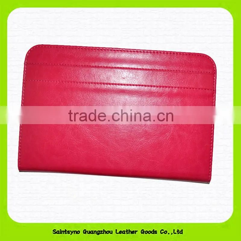 15047 Magnetic leather case for iPad mini smart cover sleep on/off for iPad mini