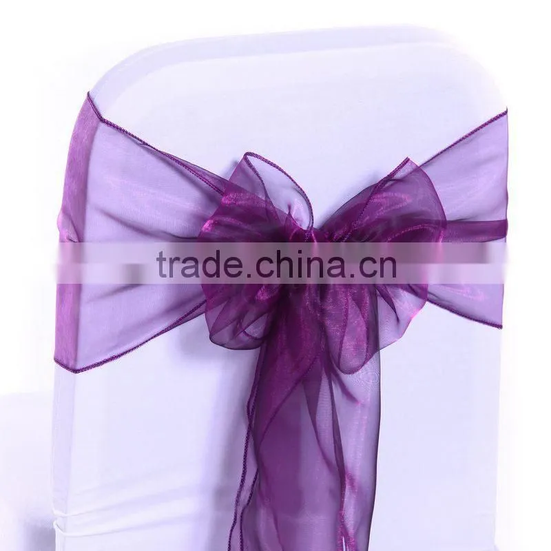 Colorful Organza Sashes Cheap Wholesale Chair Sashes
