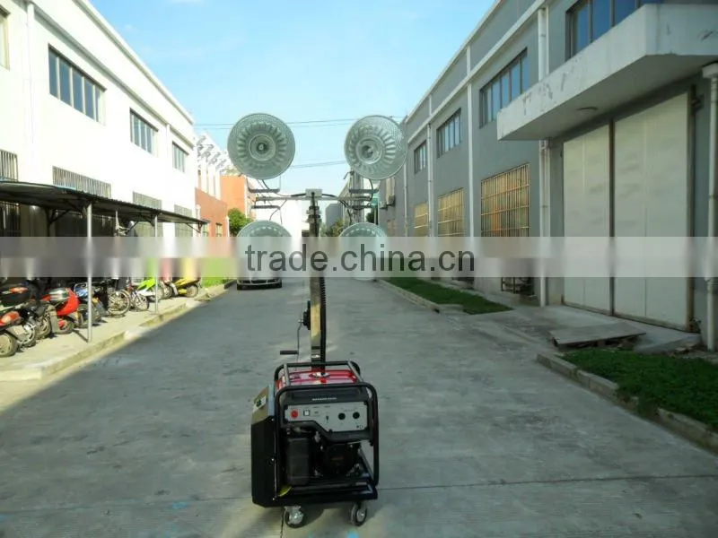 Manual Mobile Light Tower(lighting tower generator)