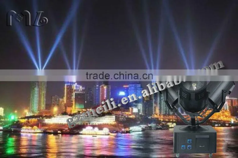 outdoor three heads sky searchlight