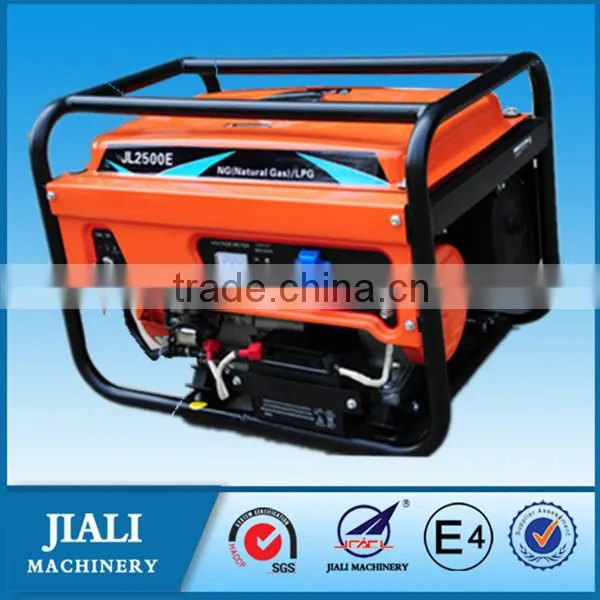 2500E electric generator/petrol/LPG/NG three-dual electric generator