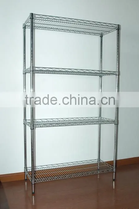 RH-HZM53-15020 Bright Chrome Wire Shelf