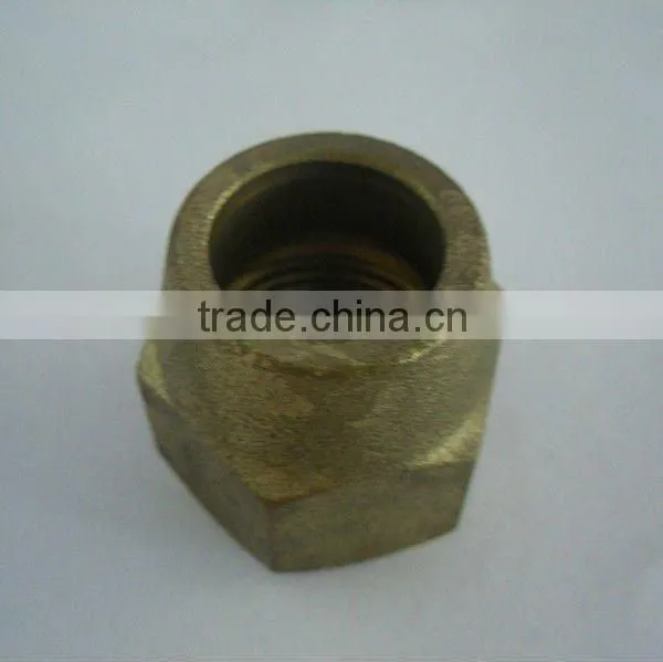 Brass fittings for track bolt for heating equipment