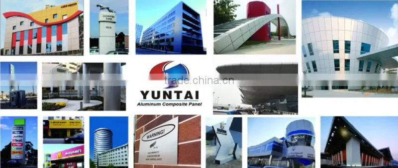 Advertising signboard Brush ACP sheet outdoor PE coating Aluminum composite panel for turkey market