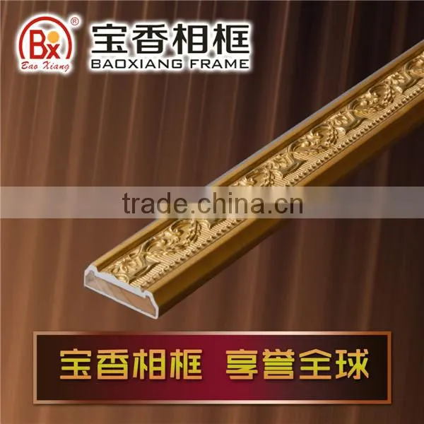 Baoxiang 9037-2LG 4.3*1.3cm China wood decorative mouldings