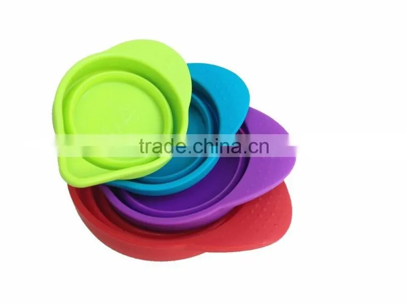 holesale grade 60ml 80ml 125ml 250ml silicone custom measuring cup