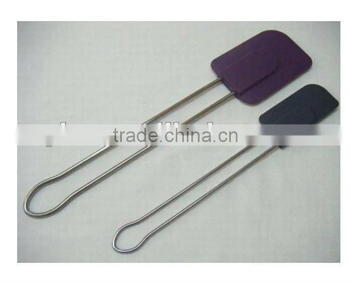 Silicone spatula with stainless steel handles YHR-SSP003