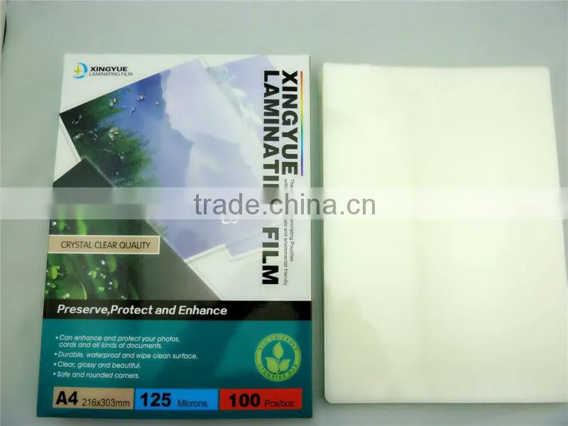 glossy thermal laminating film